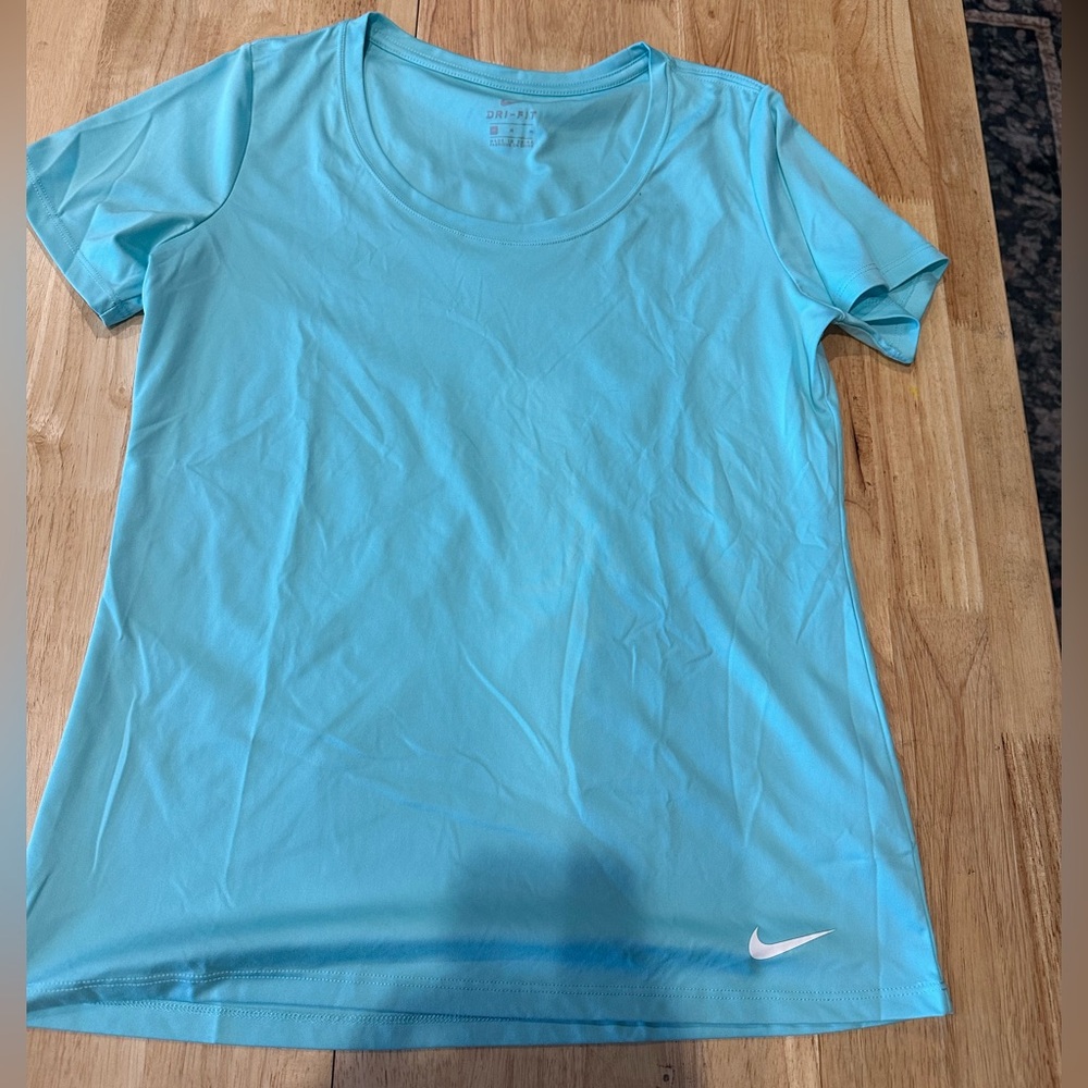 Nike Dri-FIT Aqua Blue Shirt
